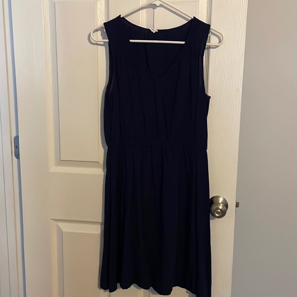 Summer time sleeveless dress.